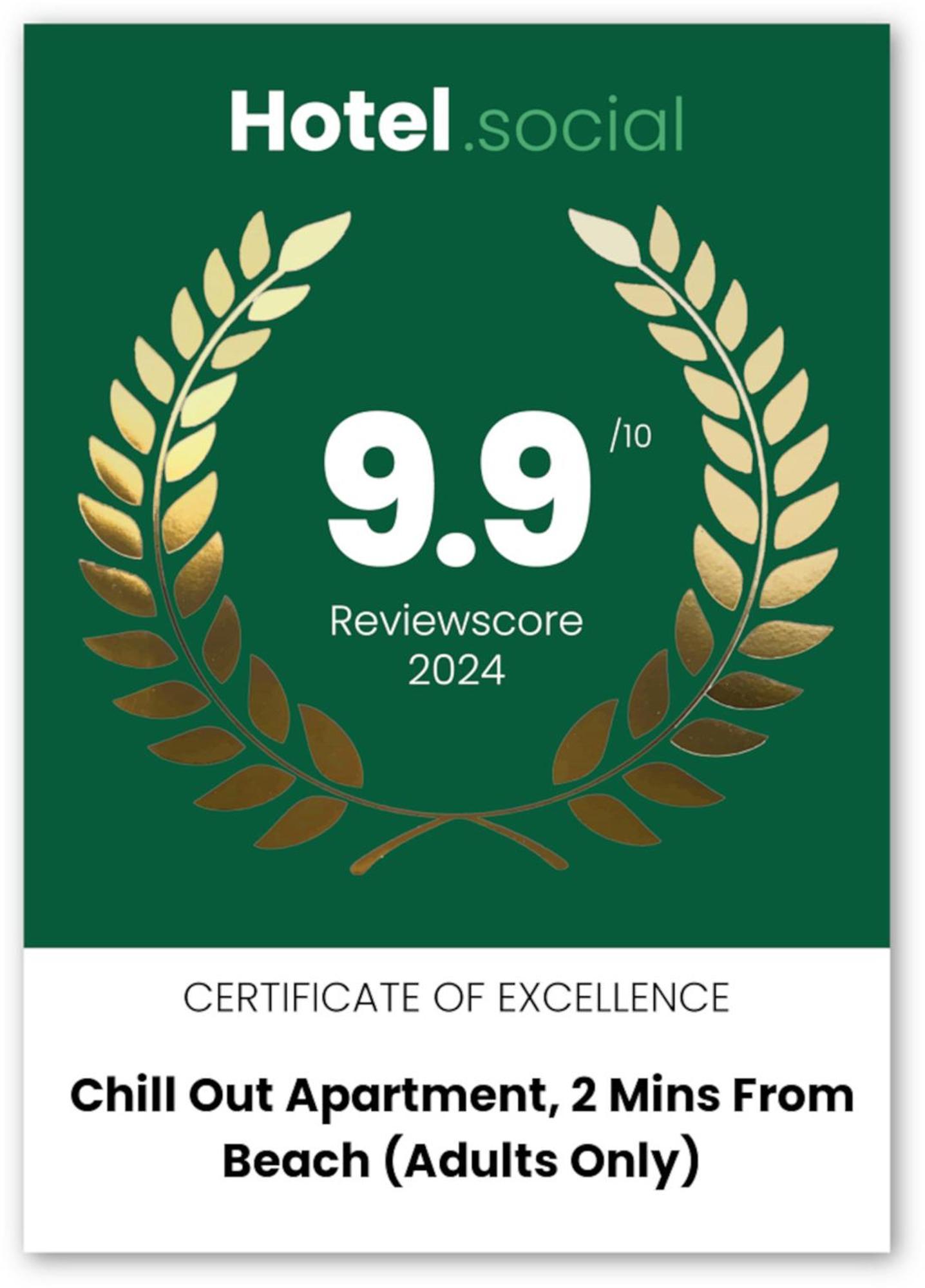 Chill Out Apartment, 2 Mins From Beach Nisa Exterior foto